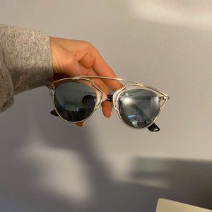 Dior So Real Sunglasses 48 mm brow bar glasses